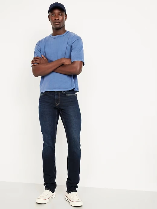 شلوار جین برند اولدنوی سرمه ایی OLDNAVY