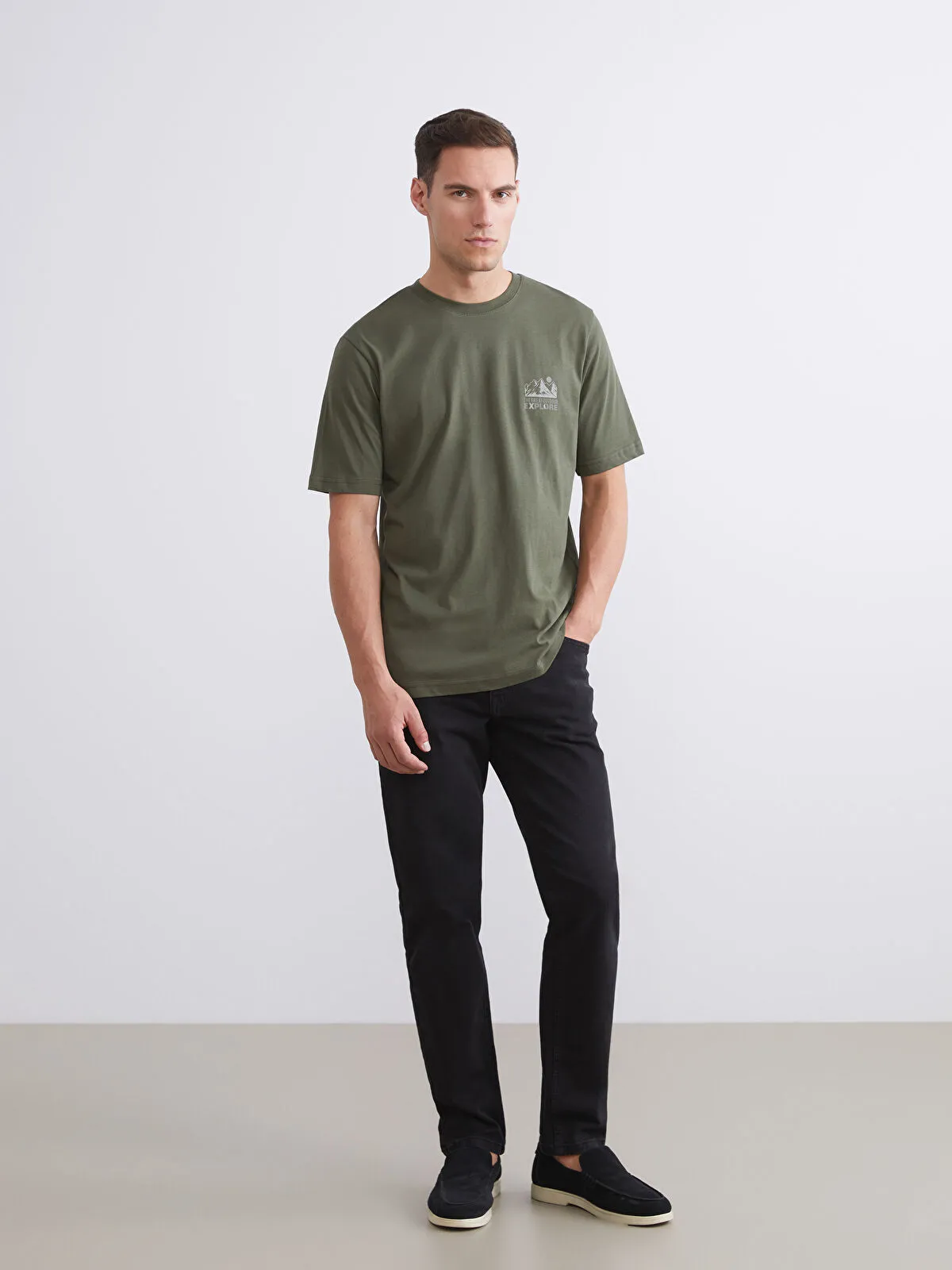 شلوار جین مشکی مردانه اورجینال | LC WAIKIKI